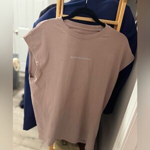 ASRV DSG -0515 Mens Medium used oversized tank in mauve